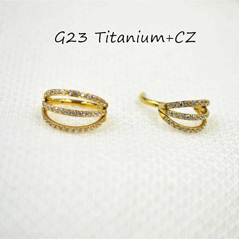 Clicker Ring Seamless - 10 pz. Anelli a Segmento Cernierati
