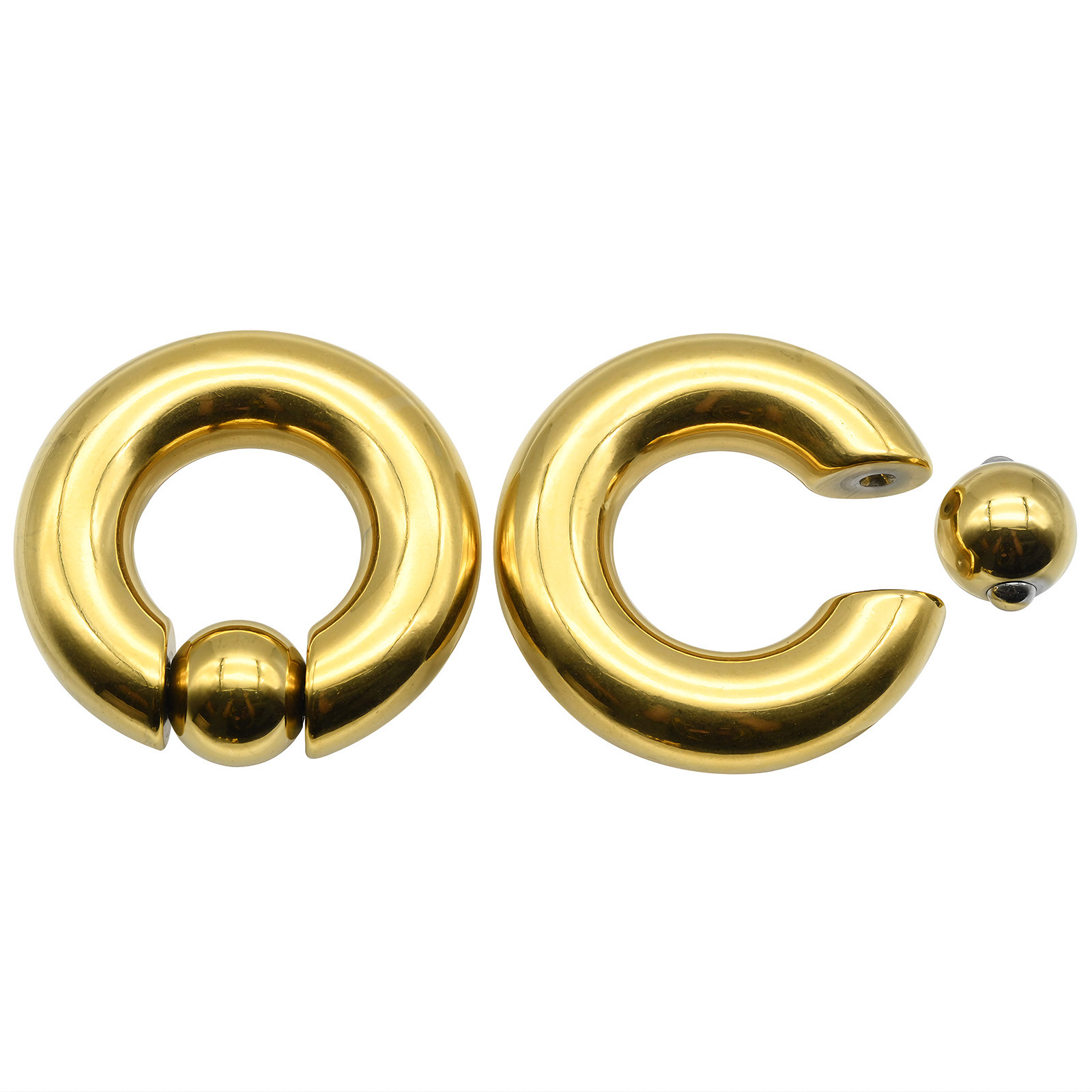 Body Jewelry Ear Gauges - 1Pc 00G-0G-12G Calibri di Grandi Dimensioni