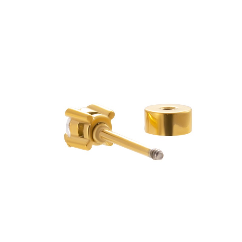 G23 Titanio Grado Impiantabile - Flat Back Labret Stud recensione e prezzo