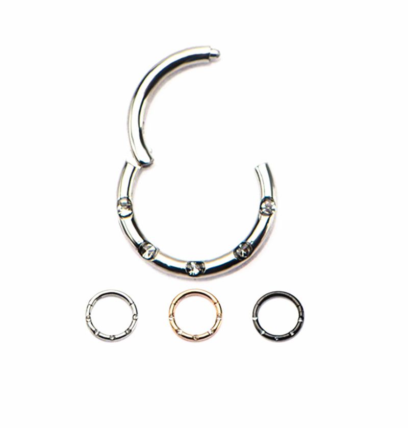 20 pz/lotto Gemme In Acciaio I - Clicker Ring Seamless recensione e prezzo