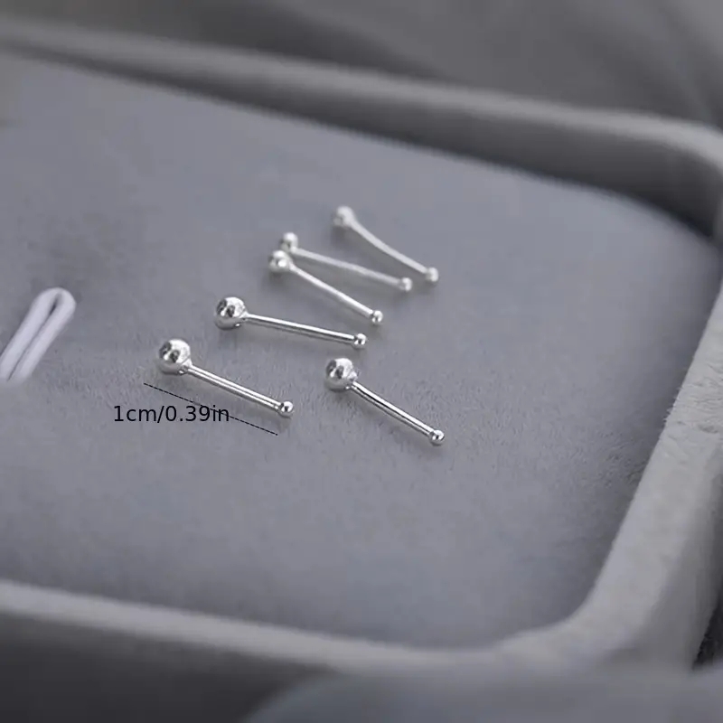 2 pezzi orecchini a bottone co - Flat Back Labret Stud recensione e prezzo