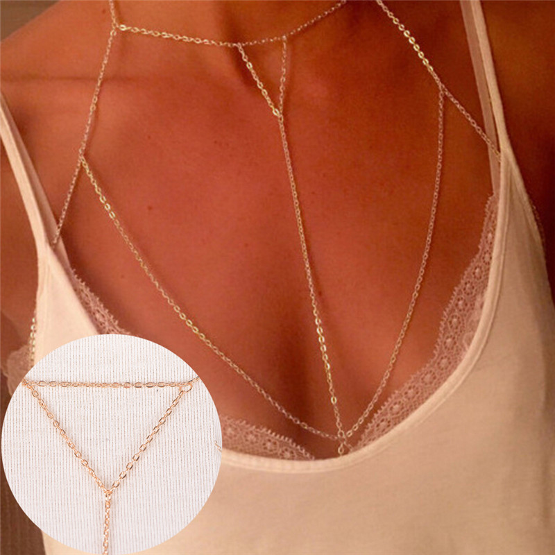 Oro argento moda catena a magl - Body Jewelry By The Chain Gang recensione e prezzo