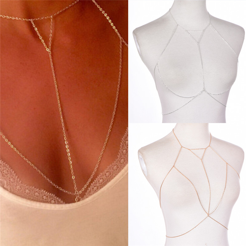 Oro argento moda catena a magl - Body Jewelry By The Chain Gang recensione e prezzo