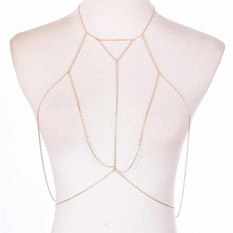 Oro argento moda catena a magl - Body Jewelry By The Chain Gang recensione e prezzo