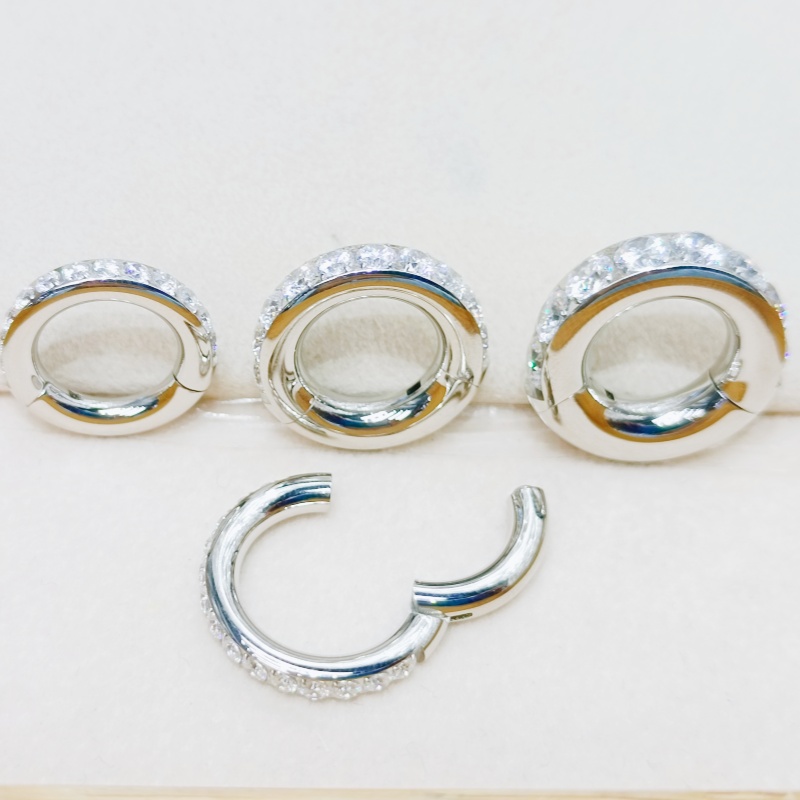10 PZ 3mm 4mm 5mm Calibre Acci - Clicker Ring Seamless recensione e prezzo