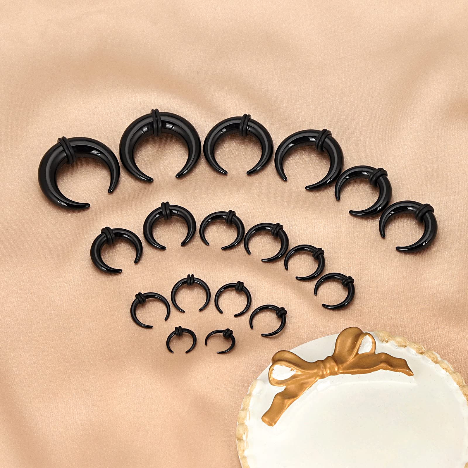 18 Pz Acrilico Setto Pincher C - Body Jewelry Ear Gauges recensione e prezzo
