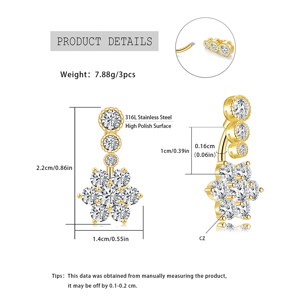 Anello pancia in acciaio inoss - Body Jewelry Urban recensione e prezzo