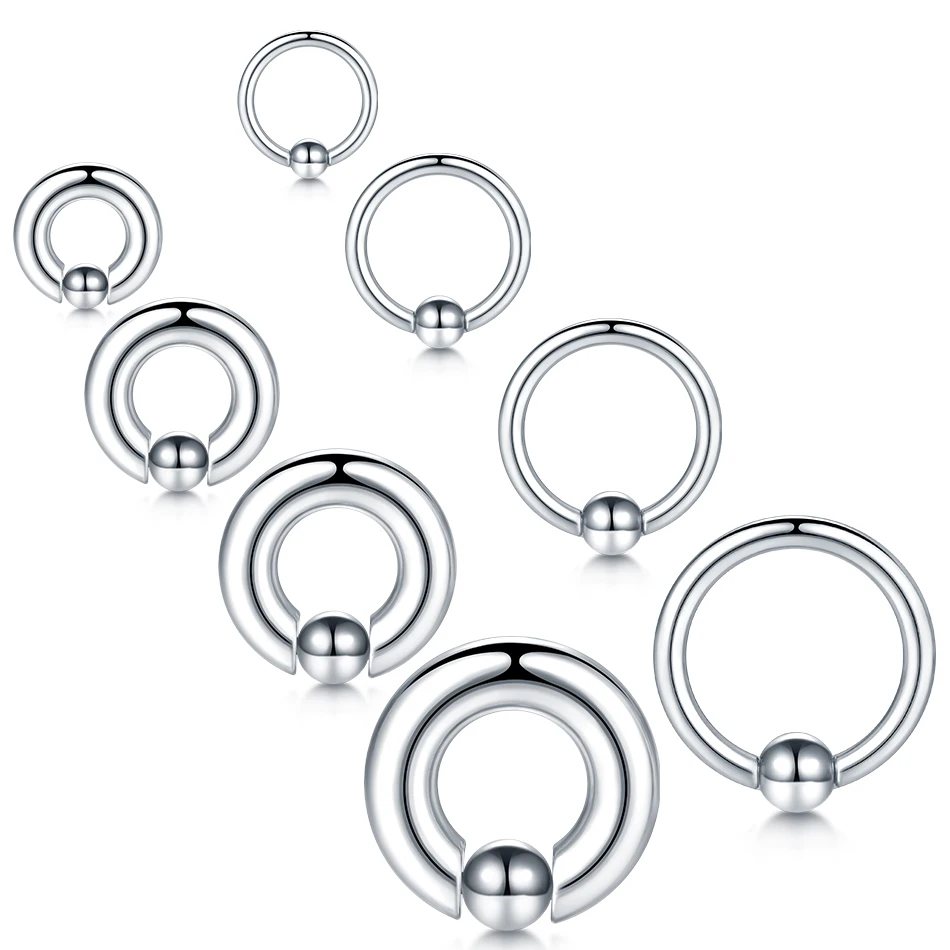 1 pz in acciaio inox grande ca - Body Jewelry Ear Gauges recensione e prezzo
