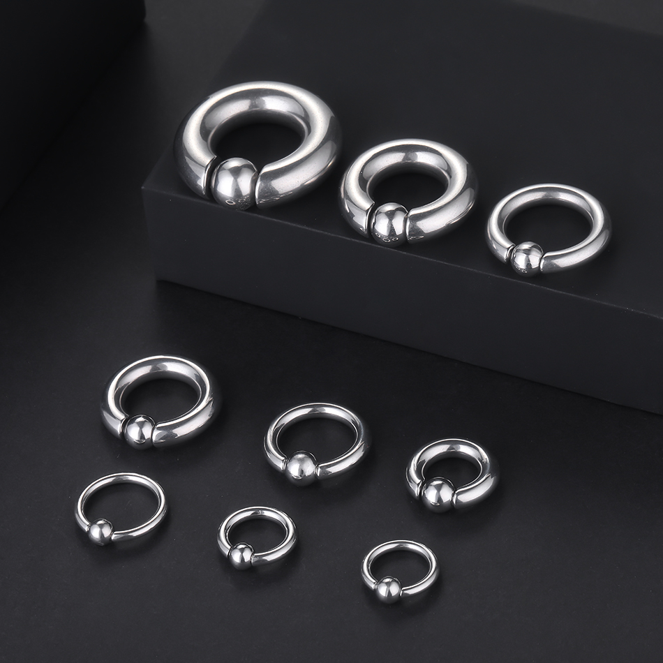 1 pz in acciaio inox grande ca - Body Jewelry Ear Gauges recensione e prezzo