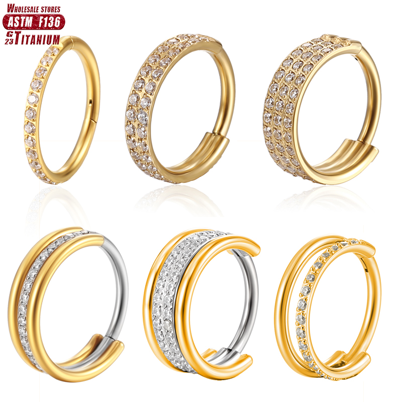 F136 anello al naso in titanio - Clicker Ring Seamless recensione e prezzo