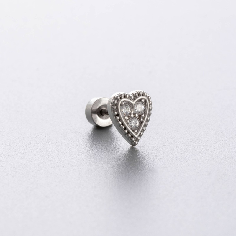 Orecchini a perno per cartilag - Flat Back Labret Stud recensione e prezzo