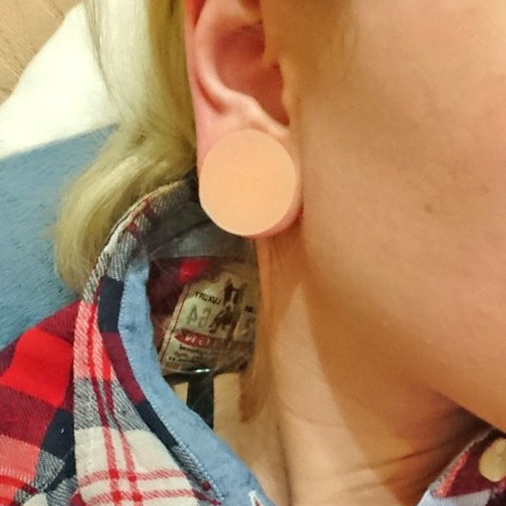 1 paio di tappi svasati per l' - Body Jewelry Ear Gauges recensione e prezzo