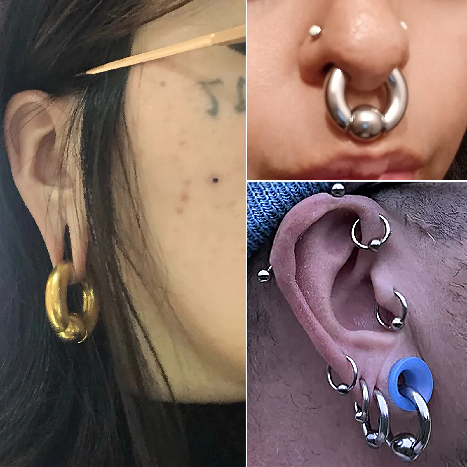1Pc 00G-0G-12G Calibri di Gran - Body Jewelry Ear Gauges recensione e prezzo